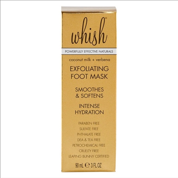 NIB WHISH exfoliating foot mask. Intense hydration - Picture 3 of 6